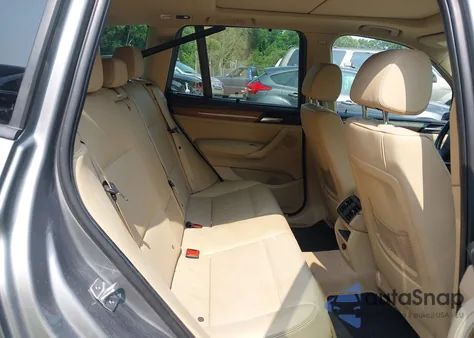 2013 BMW X3 xDrive28I из США, поврежденный, VIN 5UXWX9C59D0D09071